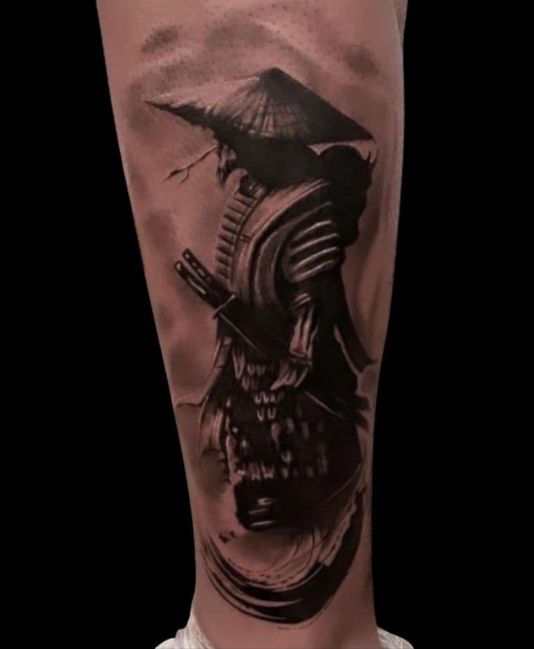 Arbeit von Gasttätowierer