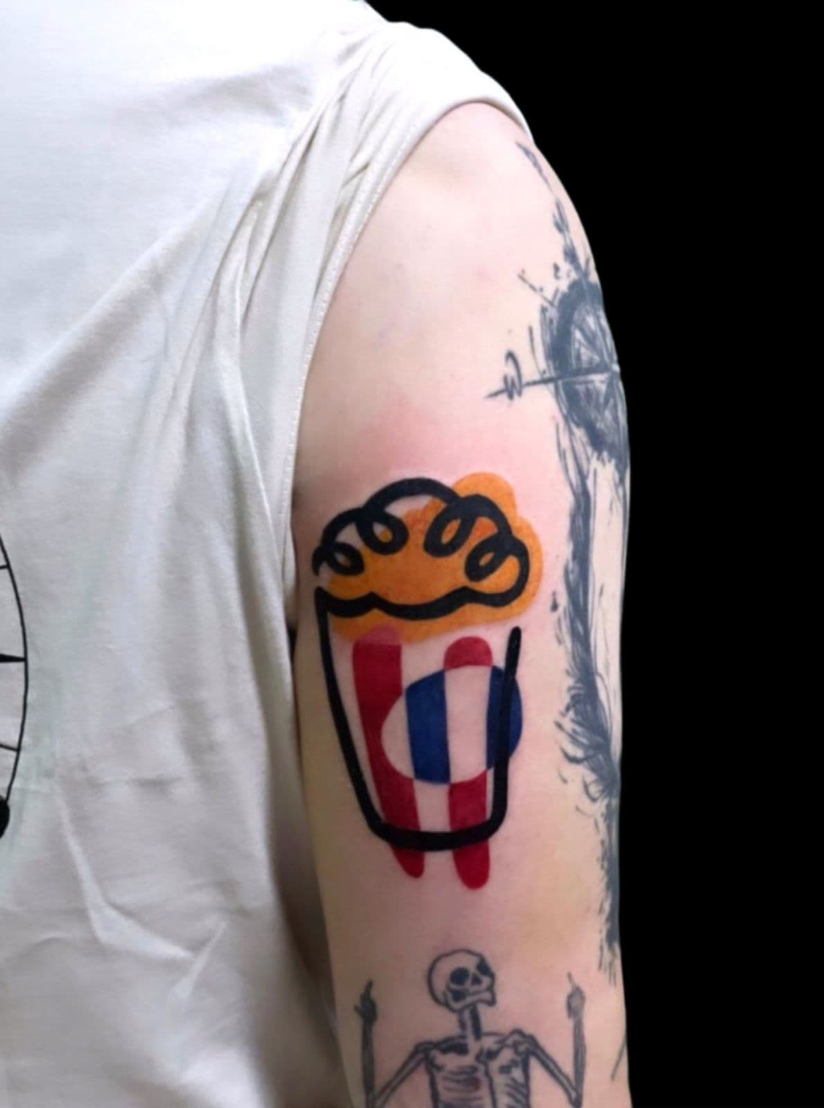 Arbeit von Gasttätowierer